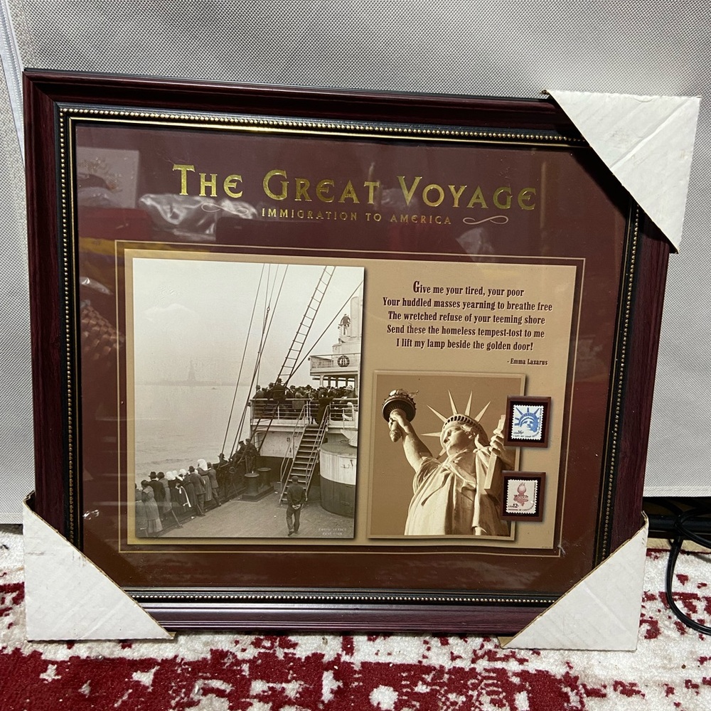 The Great Voyage Immigration to America Post Office Exclusive. DTD 2005